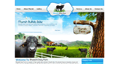 Desktop Screenshot of bharathidairyfarm.com